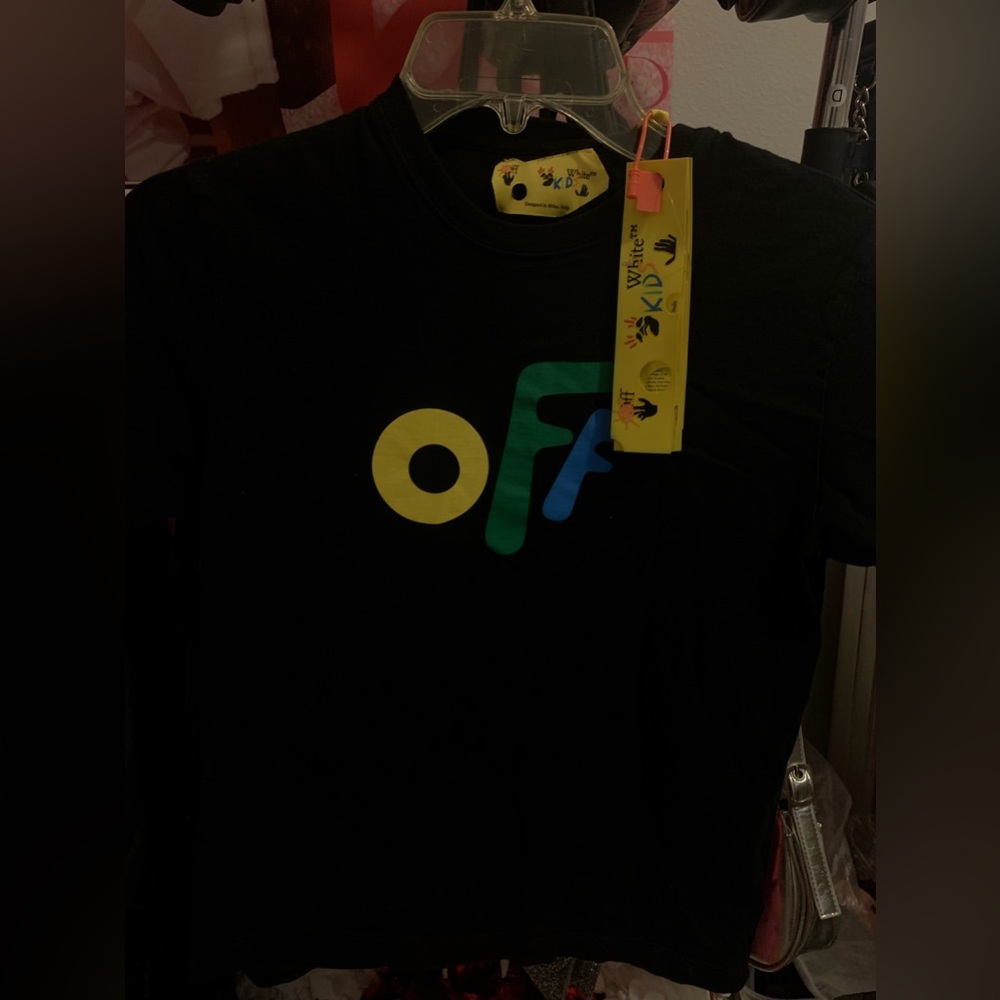 off white kids shirt
